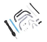 LUCKDANO Eyeglass Repair Tool Kit - Universal Screws, Nose Pads, Legs, Hinges and Eye Glass Set - Durable Metal Construction for Quick Repairs at Home or on The Go