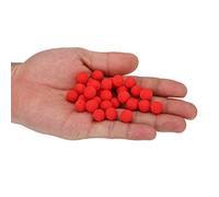 LUCKDANO Fishing Bait Lure 30Pcs Carp Fishing Foam Pop Up Lure Pellets - Ultra-light Floating Soft Baits, Ideal for Big Fish, Available in Strawberry and Sweet Potato Flavors, 10mm/12mm (Red