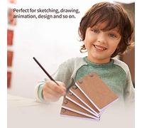 LUCKDANO Flip Book Kit - 300 Sheets Animation Paper with Binding Screws for Light Pad - Perfect for Sketching & Cartoon Creation