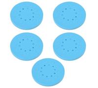 LUCKDANO Floating Foam Round Round Foam Test Tube Rack 5pcs Reusable Floating Holder for 0.2ml 0.5ml .5ml 2ml Test Tubes (Blue 20 Holes)