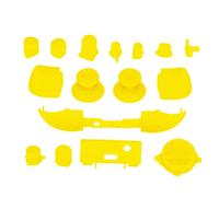 LUCKDANO Full Game Controller Button Set for Series X/S - ABS Replacement Handles - Complete Gaming Accessories Kit for Customization (Yellow)