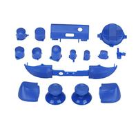LUCKDANO Full Game Controller Button Set for Series X/S - ABS Replacement Handles - Complete Gaming Accessories Kit for Customization (Blue)