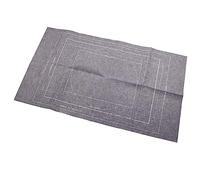 LUCKDANO Galison Puzzle Mat Jigsaw Puzzle Mat Soft Felt Storage Blanket for Enthusiasts 45.7x26in Gray