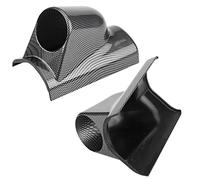 LUCKDANO Gauge Pillar, Gauge Pod Mount A Pillar Pod 52mm 2 Inch Single Hole Meter Mount Holder Bracket for Most Auto Truck Boat Motorcycle (Single Hole)