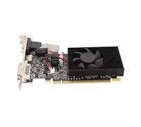 LUCKDANO GDDR3 Graphics Card, 2GB Fan, 64-bit High Performance DVI-VGA Interface for Connecting Multiple Displays