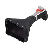 LUCKDANO Gear Shift Knob Gaitor Boot Cover for A5 A4L Q5 B8 B8PA - Premium Black Leather, Durable & Comfortable, Left-Hand Drive Compatible