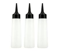 LUCKDANO Hair Dye Applicator Bottle, 3 Pack, Measuring Scale (Oil Bottle)