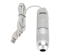 LUCKDANO Hair Scalp Detector, Skin Analyzer Machine with 5X-200X Magnification and 8 LED Lights for Scalp Hair Follicle Detection, Skin Oil Humidity Pores Elasticity Analysis