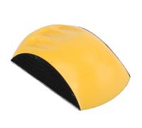 LUCKDANO Hand Sanding Pad Hook and Loop Hand Sanding Pad Block 6" 150mm Durable PU Foam Design Ergonomic Grip Ideal for Grinding & Polishing Projects (6 inches 150mm)