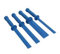 LUCKDANO Hard Plastic Chisel Nylon Plastic Chisel Set - Universal Scraper Remover Tool Kit for Adhesive Caulk, Stickers, and More | Durable, Safe, and Versatile Tools | Comfortable Grip |