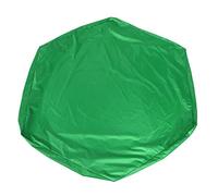 LUCKDANO Hexagonal Sandbox Cover - Durable 190T Silver Coated Polyester Taffeta - Year-Round Sun, Dust, and Frost Protection Lightweight and Portable Fits Most Sandpits (140*110*20cm)