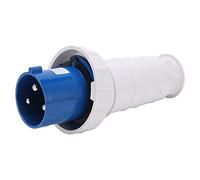 LUCKDANO Industrial Connector 63A 2P+E IP67 Plug for Power Plant Gymnasium Municipal Engineering