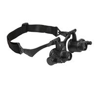 LUCKDANO Jewelry Magnifying Glass LED Light Binocular Glass Magnifier Headband Watch Repair 10X 15X 20X 25X
