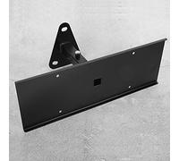 LUCKDANO License Plate Frame, Car Rear Spare Tire Wheel License Plate Bracket Fits for JK 2007-2017 - Iron Construction with - Coating