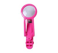 LUCKDANO Magnifying Nail Clipper, Ergonomic Precision Blade Trimmer for Fingernail Toenail with Non-Slip Grip, Seniors, Children (13 * 4.2 * 1.7CM)