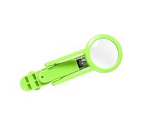 LUCKDANO Magnifying Nail Clipper, Ergonomic Precision Blade Trimmer for Fingernail Toenail with Non-Slip Grip, Seniors, Children (13 * 4.2 * 1.7CM)