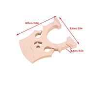 LUCKDANO Maple Wood Cello Bridge Replacement Parts Instrument Accessory Sound Quality Exquisite Details 4/4 3/4 Cellos (3/4)