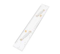 LUCKDANO Marine Navigation Parallel Ruler High Transparency Acrylic Sea Chart Plotting Tool for Ships Yachts Boats Mapping