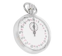 LUCKDANO Mechanical Stopwatch - Premium Stainless Steel Sports Chronograph - 15Min/Rev Minute Hand & 30S/Rev Second Hand Perfect for Running & Physics Classes