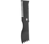 LUCKDANO Men's Beard Shaping Template - Premium Rotating Tool for Precise Trimming of Hairline, Neckline & Goatee - Ergonomic Design for Easy Use