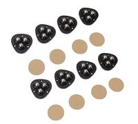 LUCKDANO Mini Caster Wheels 8PCS Mini Caster Wheels - Stainless Steel Sticky Pulley with 360 Degrees Swivel for Easy Installation, Perfect for Appliances and Furniture Movement