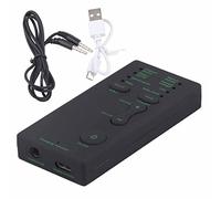 LUCKDANO Mini Voice Changer Device, Portable Sound Card, Compatible with Mobile Phones, Computers, Laptops, Various Gaming Platforms, Converter with 7 Sound effects.