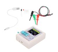 LUCKDANO Multifunction Transistor Tester -TC1 1.8” TFT Display Screen Diode Capacitance Tester for NPN PNP Transistors, MOSFETs and More with Multi-Function Features