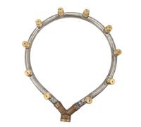 LUCKDANO Multifunctional Annular Nozzle Multifunctional Annular Nozzle G3/8 Female Thread Multi Head Ring Shaped Atomizing for Garden Agricultural Irrigation 20 Head (10)