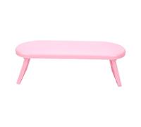 LUCKDANO Nail Arm Rest Cushion with Reinforced Support Legs and Non Slip Base for Salon Home Manicure Pedicure Work (Pink)
