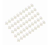 LUCKDANO Nail Chart Nail 50Pcs Chart Ring Set - Wearable Manicure Color Display in & Flower Design, Eco-Friendly ABS, Perfect for Art Practice and Display (3)