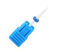 LUCKDANO Nail Drill Bits Professional Ceramic Nail Drill Bits, Suitable for Machines, Perfectly Manicures Nails, Wear-resistant and Rust-free, Suitable for Both and (Round flat head M) (Rocket head M)