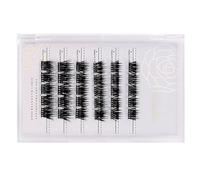 LUCKDANO Naturalistic-Looking, Glue-, Self-Adhesive Eyelashes, Easy Application With Tweezers, Multiple Lengths for Inner, Middle and Outer Corner, Lightweight and Voluminous, (MF10-6)
