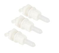 LUCKDANO Nipple, Lamb Feeding Nipples Lamb with Airproof Design 3 Set Plastic PP White Veterinary Feeding Pritchard for Pigs Sheep