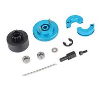 LUCKDANO Nitro RC Kit Set 13T Flywheel Speed Variator Set Bell Springs for /10 RC Engine, Metal, Easy Installation, Replacement Part, Blue Color (Blue)