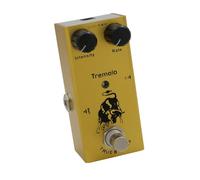 LUCKDANO Overdrive Pedal, Boost Pedal Overdrive Guitar with an LED Indicator Vintage Drive for Musicians Who Need to Travel (Yellow)