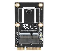 LUCKDANO Pcie Adapter, Mini Pcie Card M.2 Adapter with 4 Interface Mini PCI E for Wireless Wlan Card
