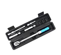 LUCKDANO PCS 3/8 Inch Drive Click Torque Wrench Kit with Storage Box/Cover - 5 to 60N.m Adjustable Ratcheting Wrench Set for Auto Repair and Mechanical Assembly