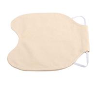 LUCKDANO Pet Feather Protective Apron - Chicken Back Protector, Suitable for Small Poultry, with Elastic Shoulder Straps, Stylish and Easy to ((20 * 19.5CM) khaki)