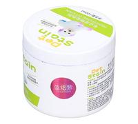 LUCKDANO Pet Hair Dye Fur Coloring Dog Agent 100ml Semi Permanent & Safe Non Plant Extracts Bright Colors for Fashionable Pets (blue dazzling purple)