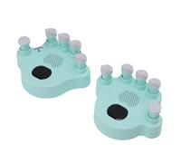 LUCKDANO Piano Finger Trainer Strength Exerciser Piano Hand Exerciser with Built-in Sound Module & Non-Slip Silicone Base for Home Practice Beginners Professionals