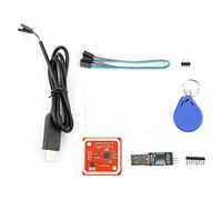 LUCKDANO PN532, Small Size PCB NFC Reader with I2C.SPI and HSU, 5cm~7cm Reading Distance, Supports Mobile Phones, P2P Communication, Plug and Play Compatible, 1443,A Card, Virtual Card,