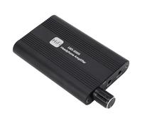 LUCKDANO Portable HiFi Headphone Amplifier, Volume Adjustment Bass Control, Rechargeable, 3.5mm HiFi Earphone AMP for MP3, MP4, Phone, with 16-300Ω Impedance,SNR>100Db, +N=0.0003%,