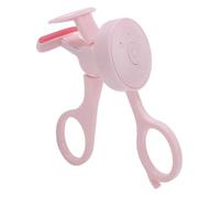LUCKDANO Portable Mini Electric Eyelash Curler, Rechargeable and Long-Lasting Electric Eyelash Curler, Provides Women with a Delicate and Rosy Makeup Look. (Pink)