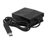 LUCKDANO Professional USB Foot Switch - Game Control Foot Pedal for Convenient Hands-Free Operation - Multi-System Compatible, Durable & Easy to Use