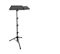 LUCKDANO Projector Tripod Stand with Tray - Adjustable Height 24-63 Inches for Projectors, Laptops & Music Scores - Stable Triangle Design - Ideal for Presentations and Live Events (TYPE 3)