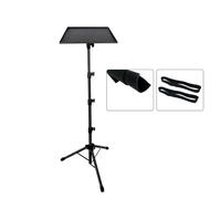 LUCKDANO Projector Tripod Stand with Tray - Adjustable Height 24-63 Inches for Projectors, Laptops & Music Scores - Stable Triangle Design - Ideal for Presentations and Live Events (TYPE 1)