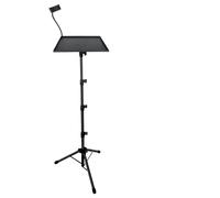 LUCKDANO Projector Tripod Stand with Tray - Adjustable Height 24-63 Inches for Projectors, Laptops & Music Scores - Stable Triangle Design - Ideal for Presentations and Live Events (TYPE 2)