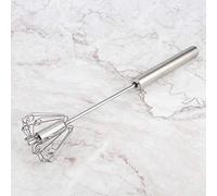 LUCKDANO Push Hand Whisk Stainless Steel Semi-Automatic Handheld Egg Beater Cooking Tool