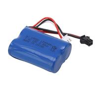 LUCKDANO RC Car LiPo 7.4V 1200mAh RC LiPo Battery for Remote Control Cars Lightweight Lithium Power Source with SM 2P Plug