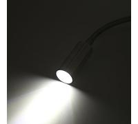 LUCKDANO Reading Lights For Books In Bed, Gooseneck Lamp Reading Light with Flexible Gooseneck AC85-265V 1W/3W Cool Warm White Led Wall Mounted For, Working, Studying (6500 cold white)